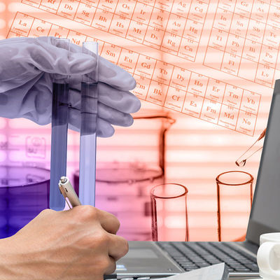 O Fda dos serviços de laboratórios dos testes do vidro do alimento acreditou o serviço de autenticação da terceira dos laboratórios