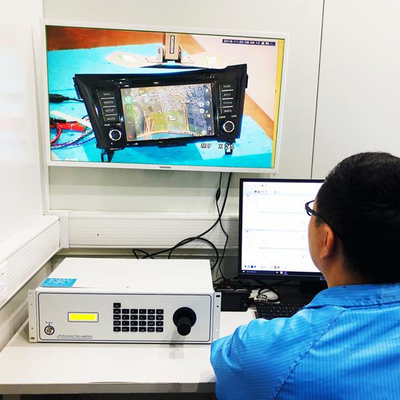 Serviços audiovisuais elétricos da certificação do laboratório de testes dos dispositivos